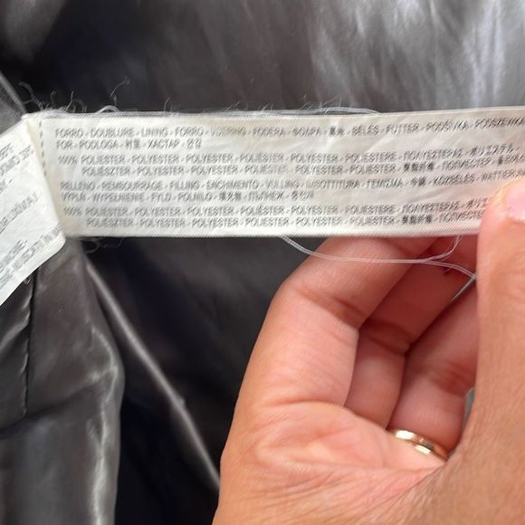 Zara Man Jacket XL Men Button Front with Pockets Quilted Green Long Sleeve Warm - Picture 13 of 16